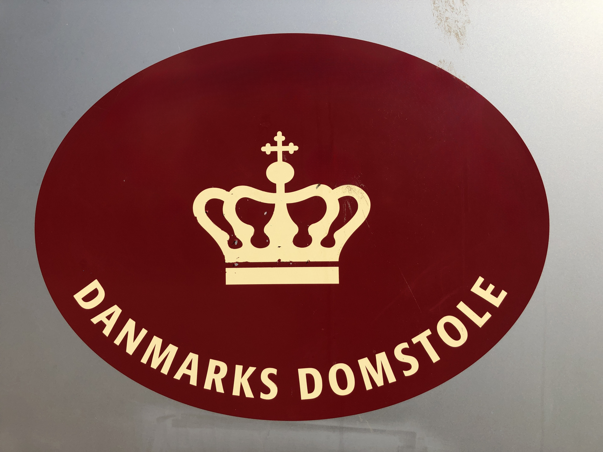 Skilt: Danmarks Domstole