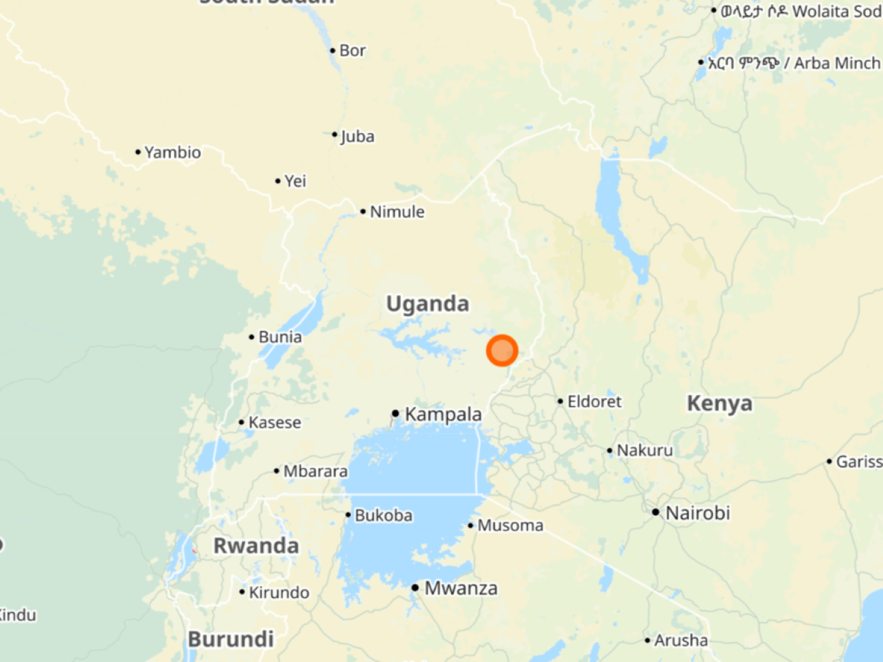 Mindst 21 dræbt i busulykke i Uganda